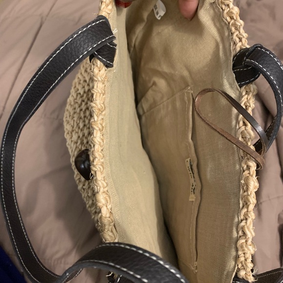 Cherokee Straw Purse - Picture 2 of 3